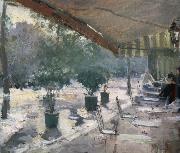 Konstantin Korovin Cafe of Paris oil painting artist